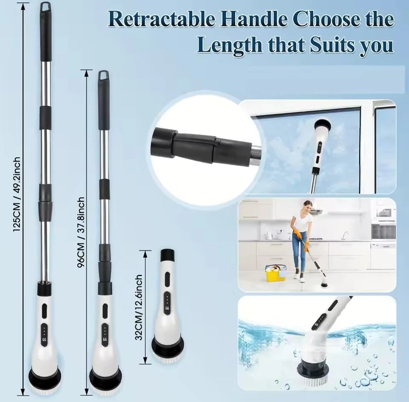 9 in 1 Reliable Household Cleaning Scrubber